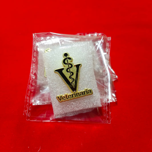 Lapel pins of Veterinaria