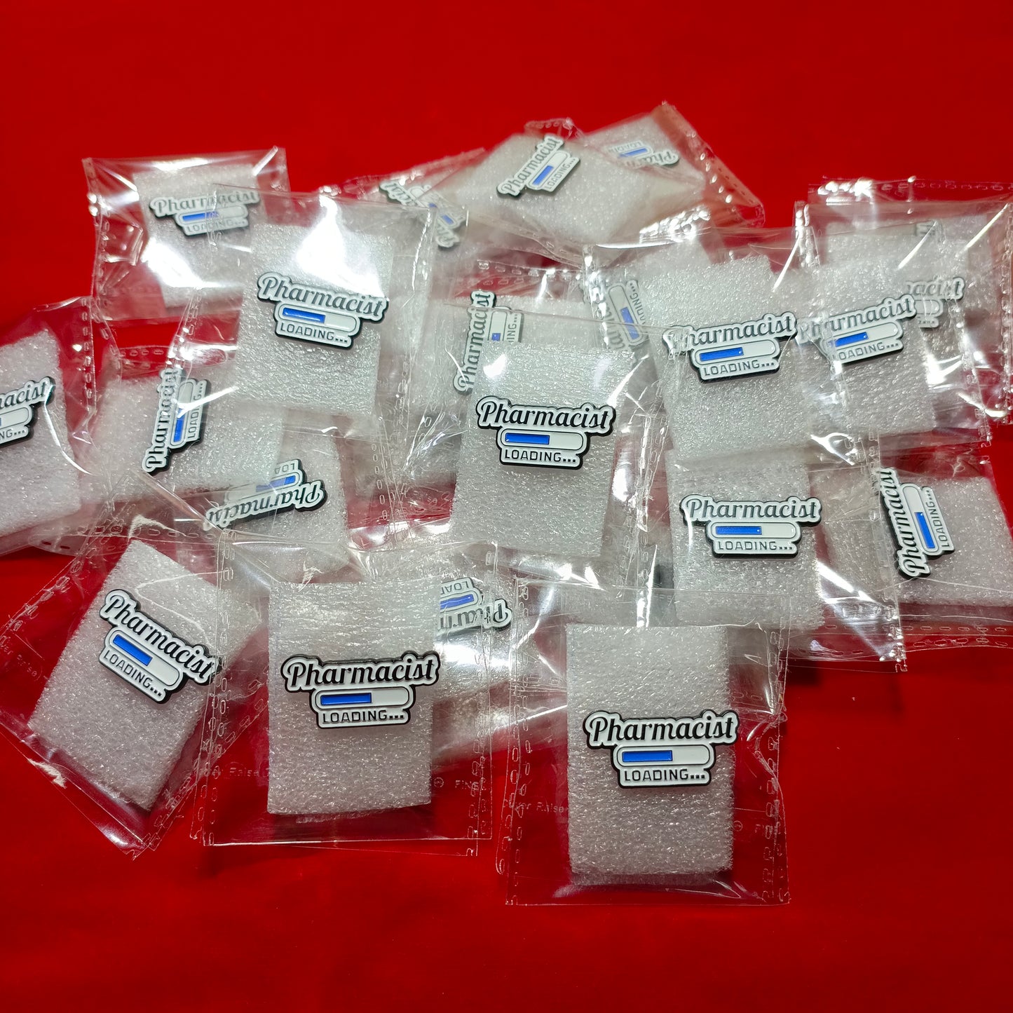 Lapel pins of pharma Students