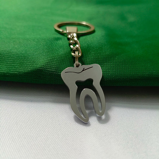 Keychain of Tooth section view