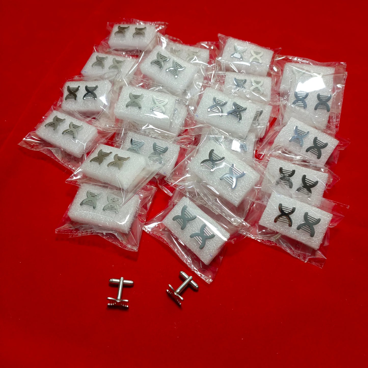 Cufflinks of DNA model