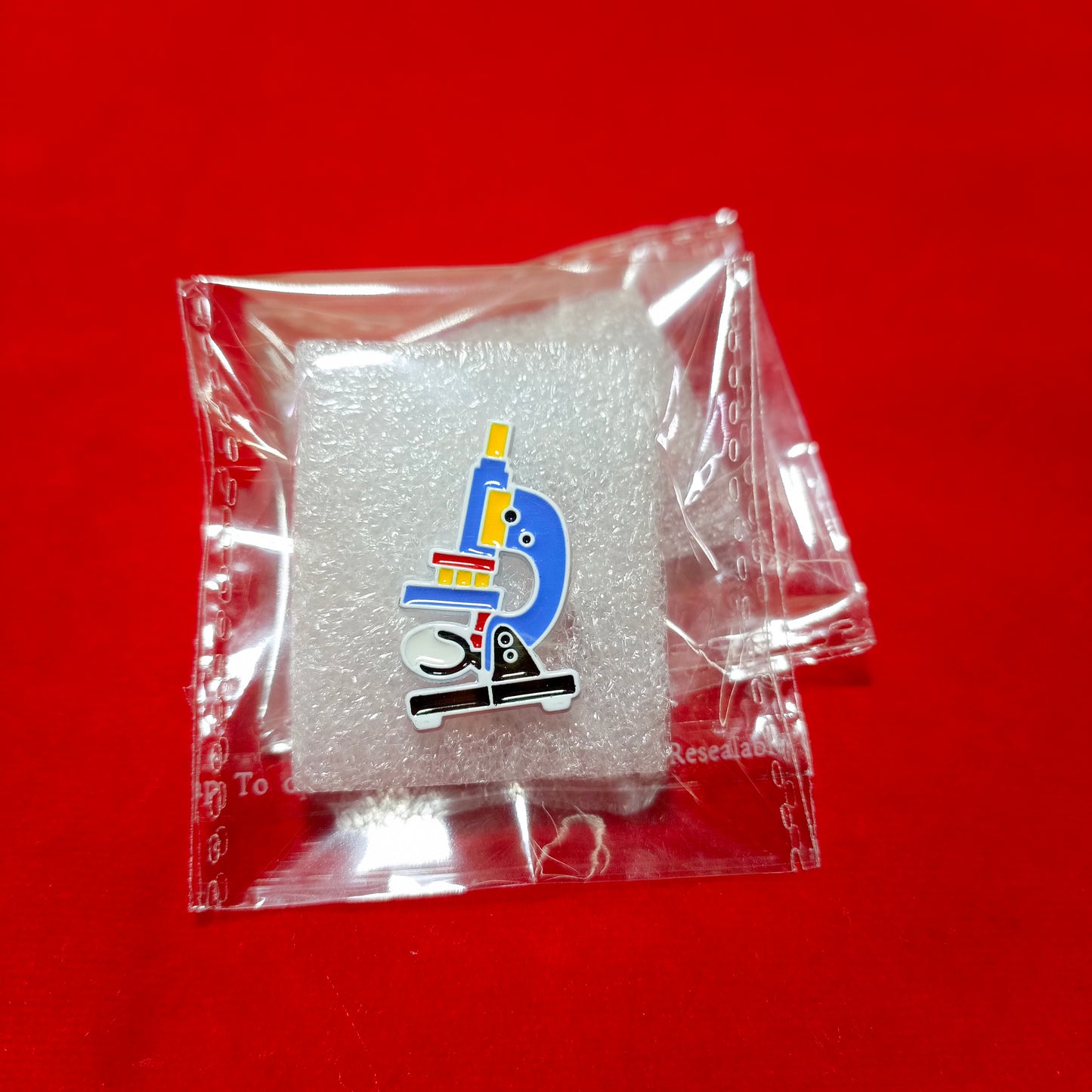 Lapel pins of microscope smart