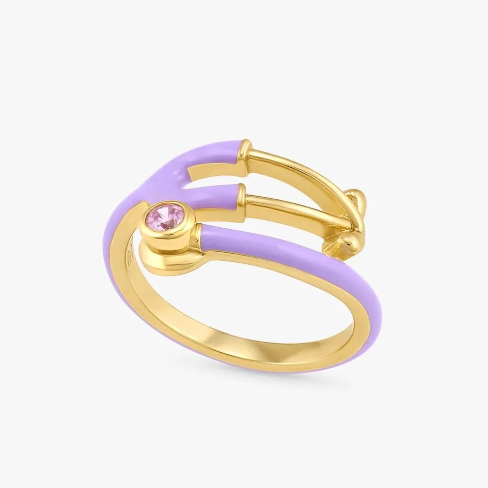 Stethoscope Shape Ring