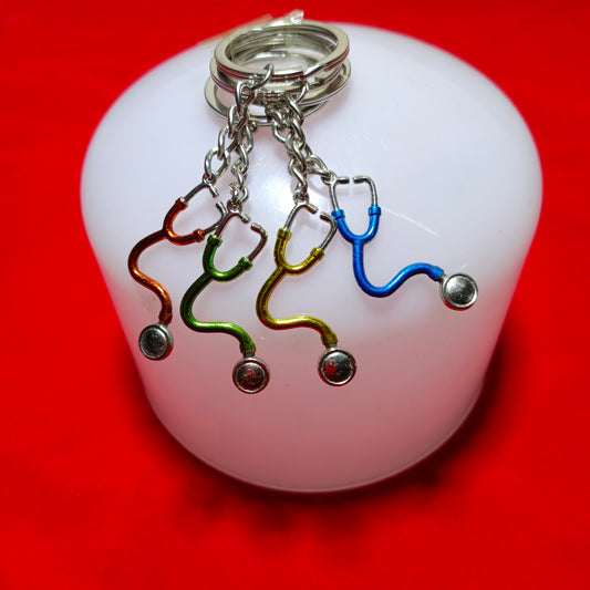 Keychain of stethoscope