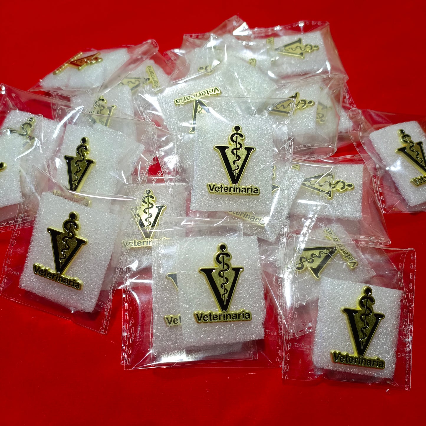 Lapel pins of Veterinaria