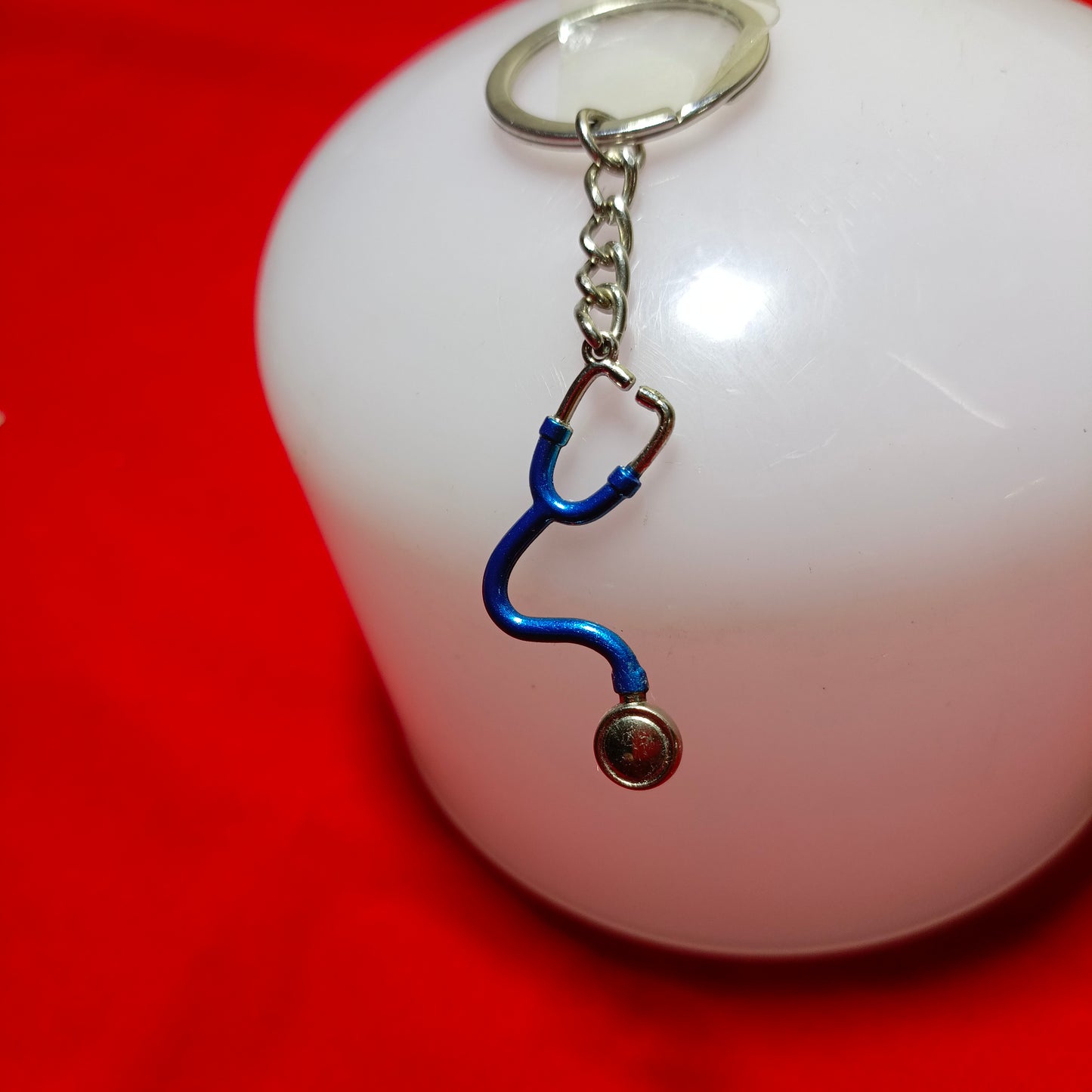 Keychain of stethoscope