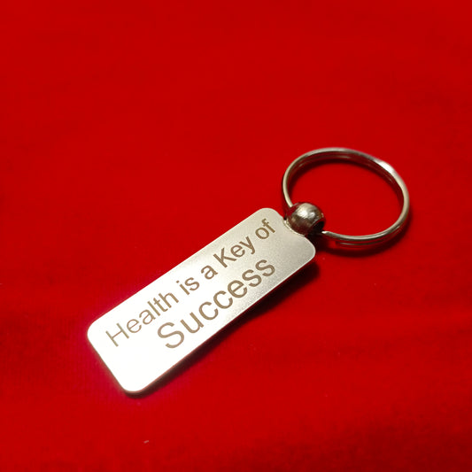 Keychain of health motivation, Success "