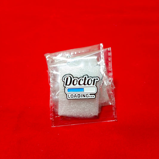 Lapel pins of Doctor Loading