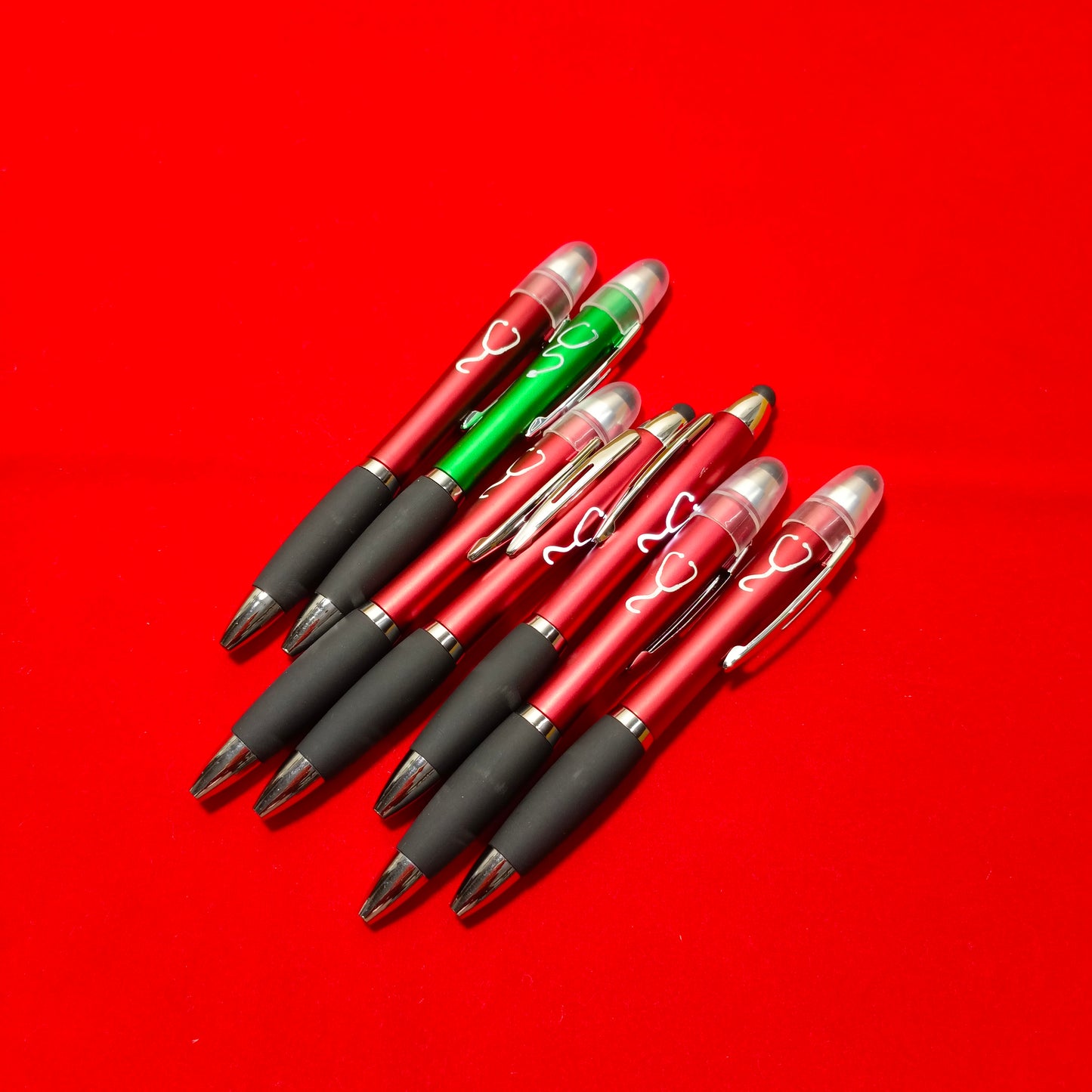 LED Ballpoint Pen with stethoscope illumination