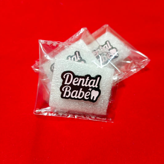 Lapel pins of Dental Babe