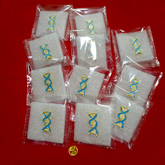 Lapel Pin of DNA model