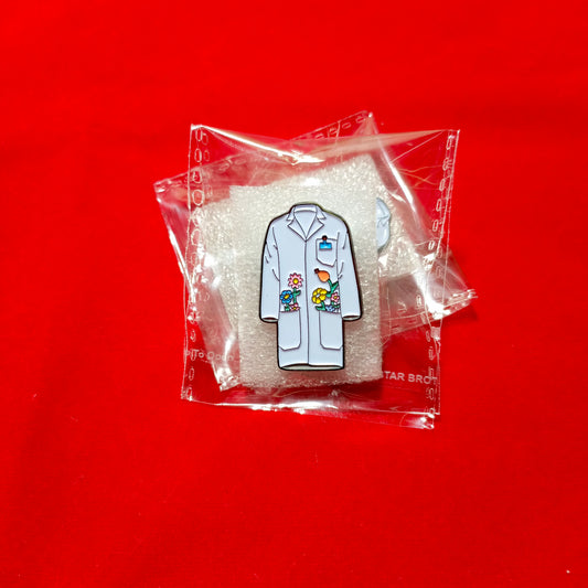 Lapel pins of White Coat