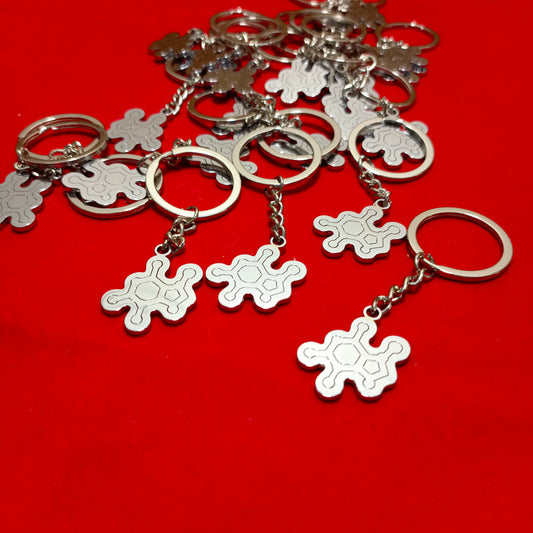 Keychain of Chocolate Molecule