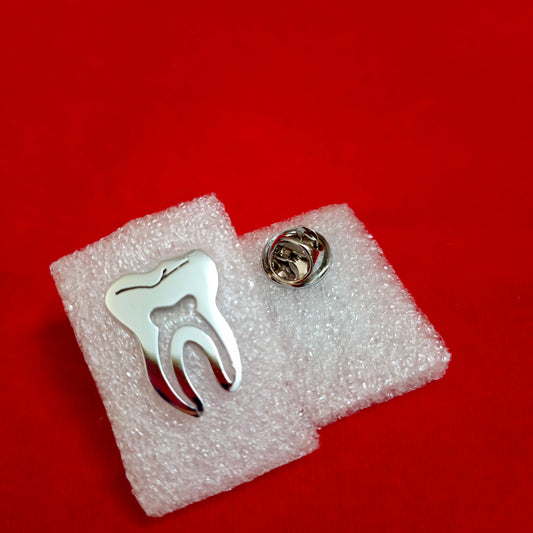 Lapel pins of SS Tooth Section View