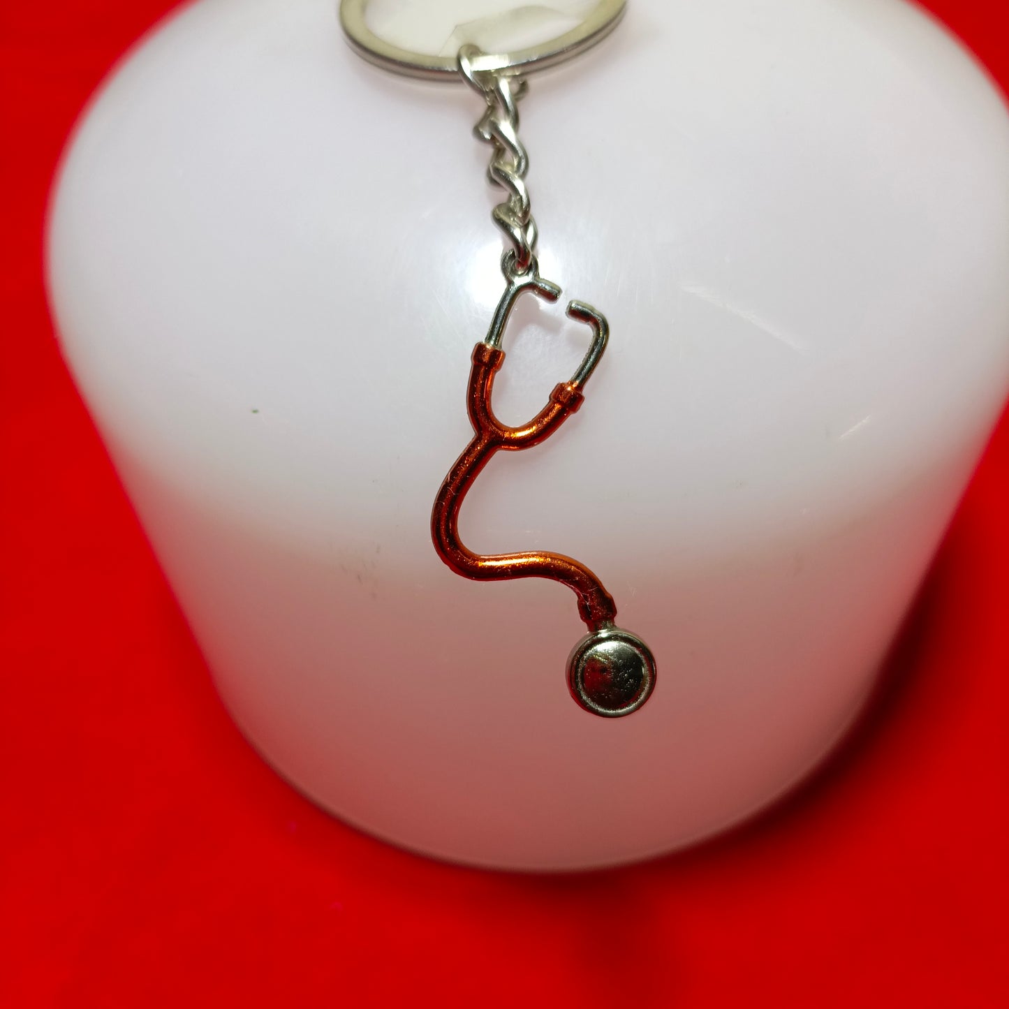 Keychain of stethoscope